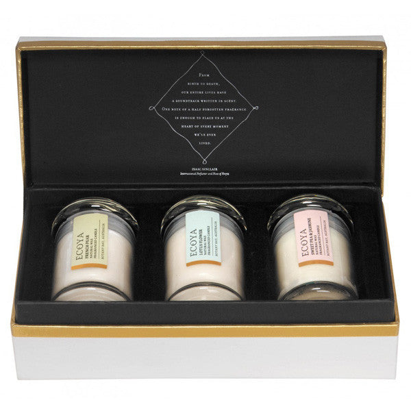 Ecoya Mini Metro Candles Gift Set