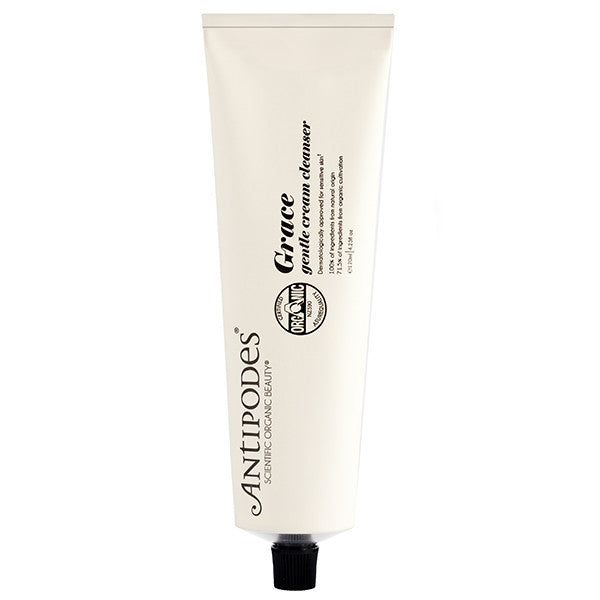 Antipodes Organic Grace Gentle Cream Cleanser, 120ml - Fragrance free for sensitive skin