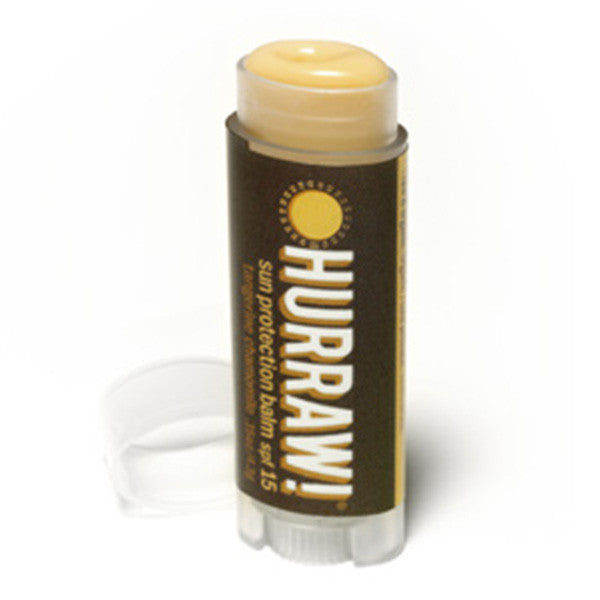 Hurraw SPF15 Sun Protection Lip Balm, 4.3gr -100% natural & vegan