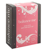 Balance Me Rose Otto Bath & Body Set, 100x30ml - A soothing, luxurious body wash & cream duo for true rose connoisseurs