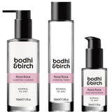 Bodhi & Birch Rosa Rosa Skincare Set - Advanced botanical face care for a healthy radiant complexion