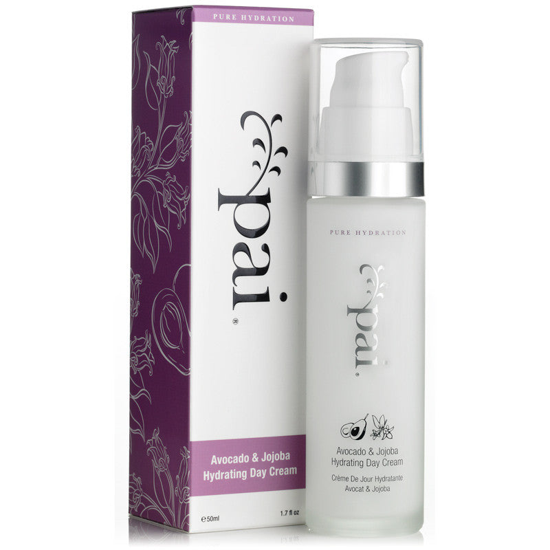 Pai Avocado & Jojoba Hydrating Organic Day Cream, 50ml - Pure hydration & protection for dry sensitive skin
