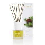 NEOM Harmonise Organic Reed Diffuser - Pine, Cedarwood & Eucalyptus, 100ml, 100% natural home scent