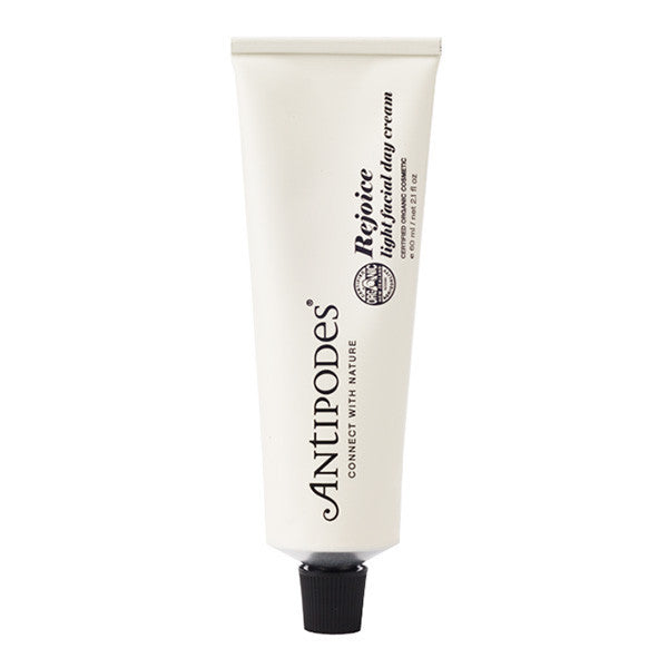 Antipodes Organic Rejoice Light Facial Day Cream, 60ml - Collagen-bosting, balancing for oily, irritated & acne-prone skin