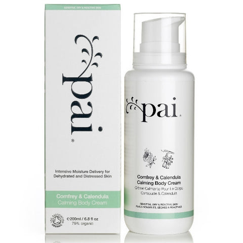 Pai Comfrey & Calendula Calming Organic Body Cream, 200ml - Sensitive, Dry & Reactive Skin