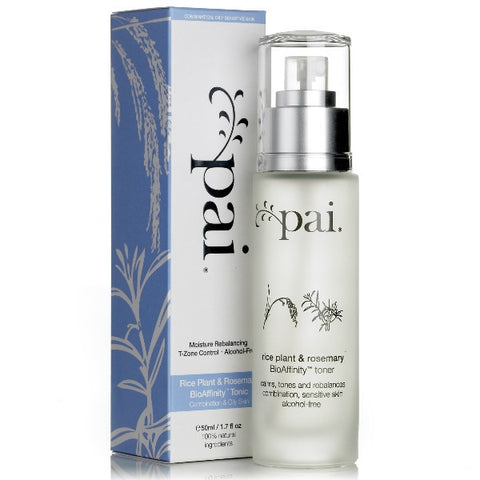 Pai Rice Plant & Rosemary BioAffinity Perfect Balance Tonic, 50ml - Calms, tones & rebalances combination, oily sensitive skin