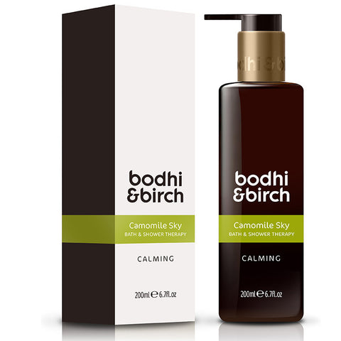 Bodhi & Birch Camomile Sky Calming Bath & Shower Therapy, 200ml - Natural, vegan & SLS free