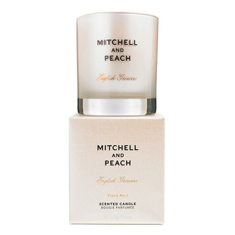 Mitchell and Peach Scented Candle