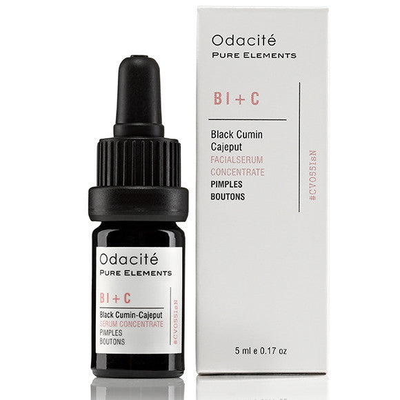 Odacité Bl+C Pimples - Black Cumin Cajeput Serum Concentrate, 5ml - Oily Combo