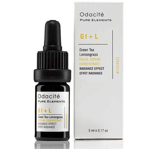 Odacité Ct+L Radiance Effect - Green Tea Lemongrass Serum Concentrate, 5ml - Devitalized