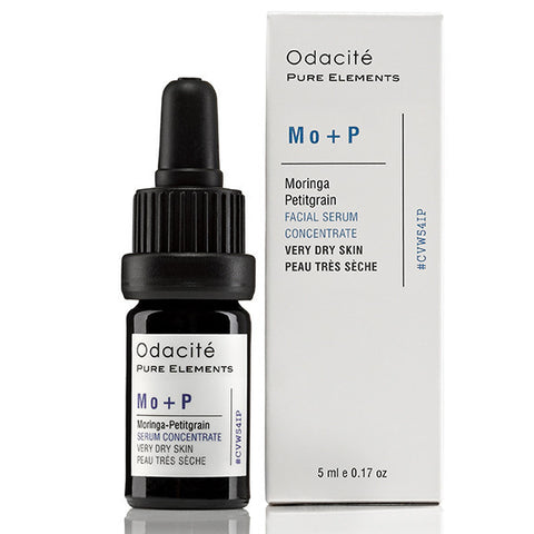 Odacité Mo+P Very Dry Skin - Moringa Petitgrain Serum Concentrate, 5ml - Hydration Elasticity