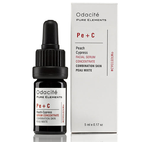 Odacité Pe+C Combination Skin - Peach Cypress Serum Concentrate, 5ml - Oily Combo