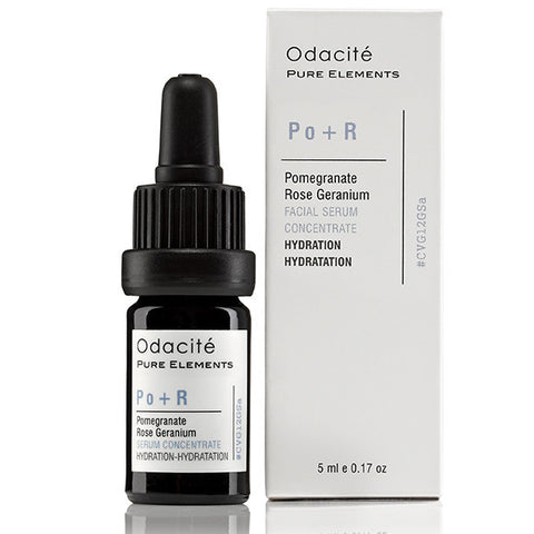Odacité Po+R Hydration - Pomegranate Rose Geranium Serum Concentrate, 5ml - Hydration Elasticity