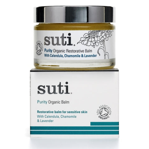 Suti Purity Organic Balm for Sensitive Skin, 50ml - Intensive hydration & protection during cold weather, family friendly