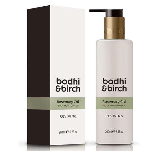 Bodhi & Birch Rosemary Chi Reviving Body Moisturiser, 200ml - Natural, vegan friendly