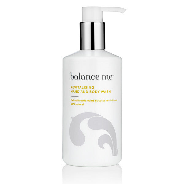 Balance Me Revitalising Hand & Body Wash, 300ml - Naturally refreshing, unisex, w/feel-good zesty citrus uplifting aroma