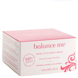 Balance Me Rose Otto Body Balm, 150ml - NEW 100% natural, richly hydrating & healing rose balm for dry, sensitive or mture skin