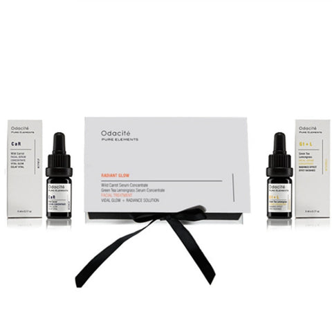 Odacité Radiant Glow Gift Set, 5ml x 5ml - Vital Glow + Radiance Solution