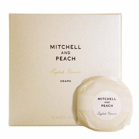 Mitchell and Peach Luxury Soap Box, 4x100g