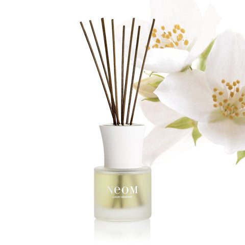 NEOM Real Luxury Organic Reed Diffuser - Lavender, Jasmine & Brazilian Rosewood, 100ml